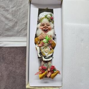 Mark Roberts Sous Chef Elf in box with Certificate of Authenticity  BB